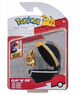 Pokemon Clip 'n Go Eevee & Luxury Ball PKW2663/95057 - Colorland Toys